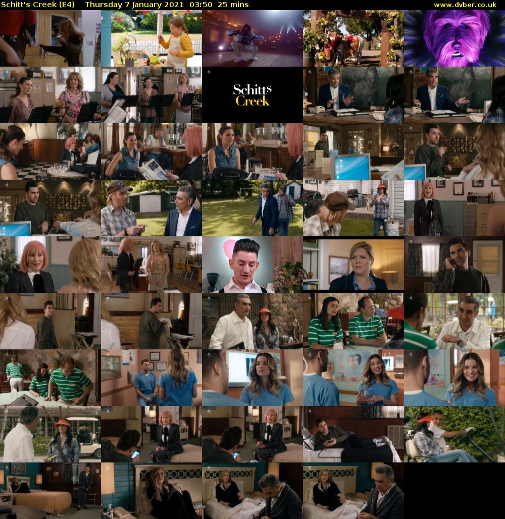 Schitt's Creek (E4) Thursday 7 January 2021 03:50 - 04:15