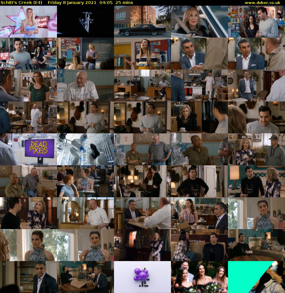 Schitt's Creek (E4) Friday 8 January 2021 04:05 - 04:30