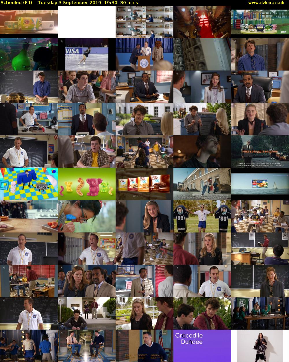 Schooled (E4) Tuesday 3 September 2019 19:30 - 20:00