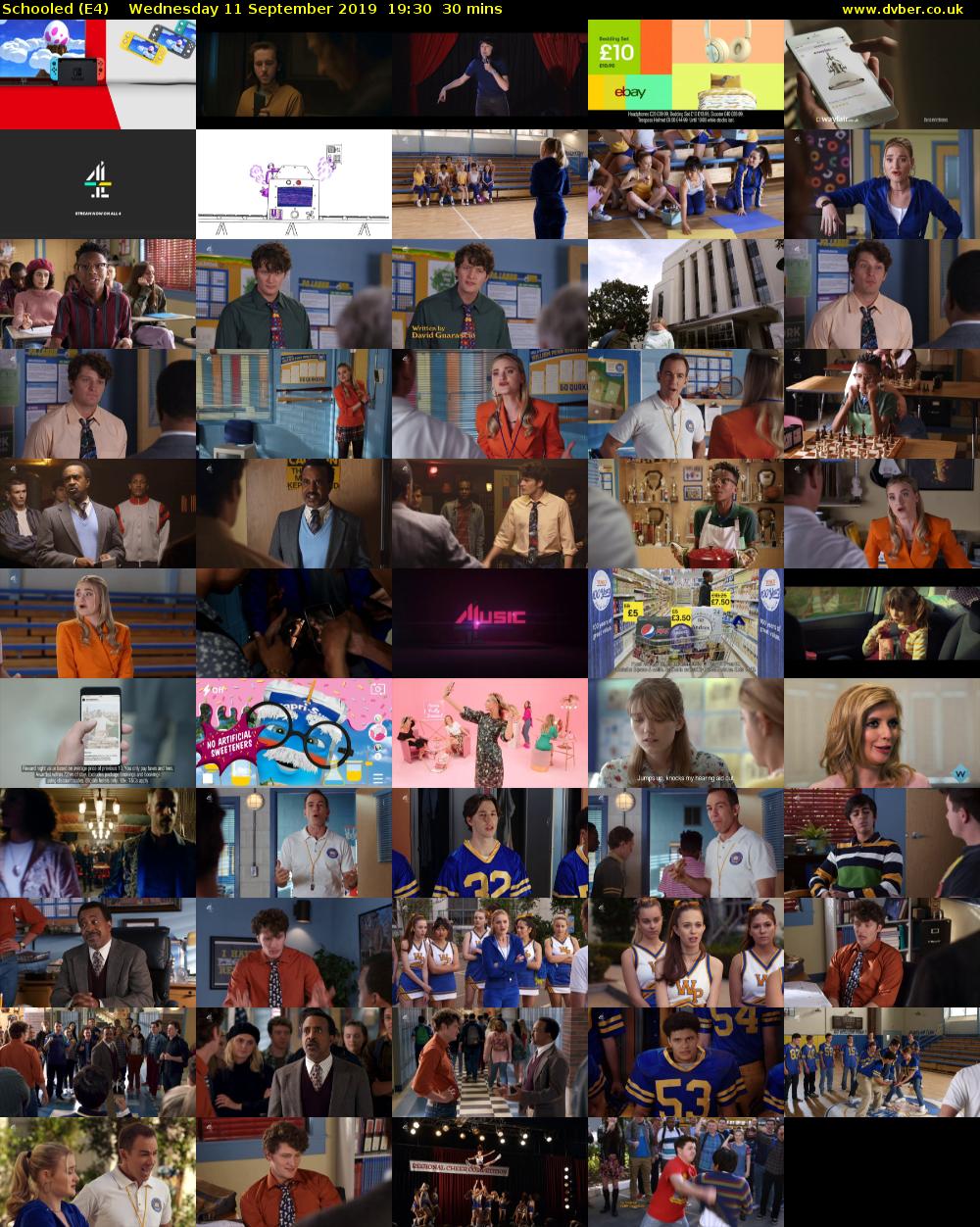 Schooled (E4) Wednesday 11 September 2019 19:30 - 20:00