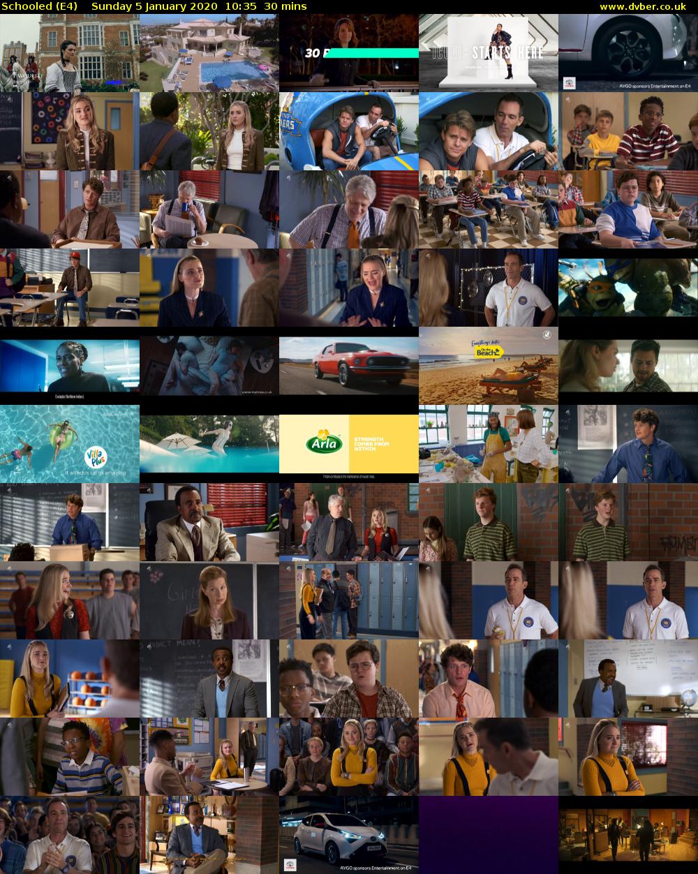 Schooled (E4) Sunday 5 January 2020 10:35 - 11:05