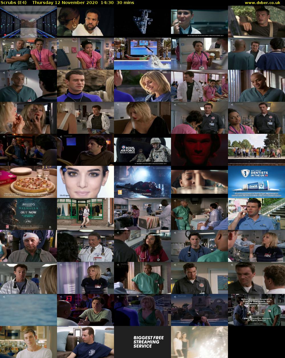 Scrubs (E4) Thursday 12 November 2020 14:30 - 15:00