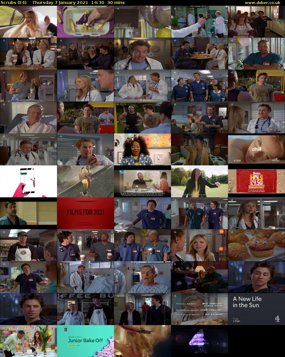 Scrubs (E4) Thursday 7 January 2021 14:30 - 15:00