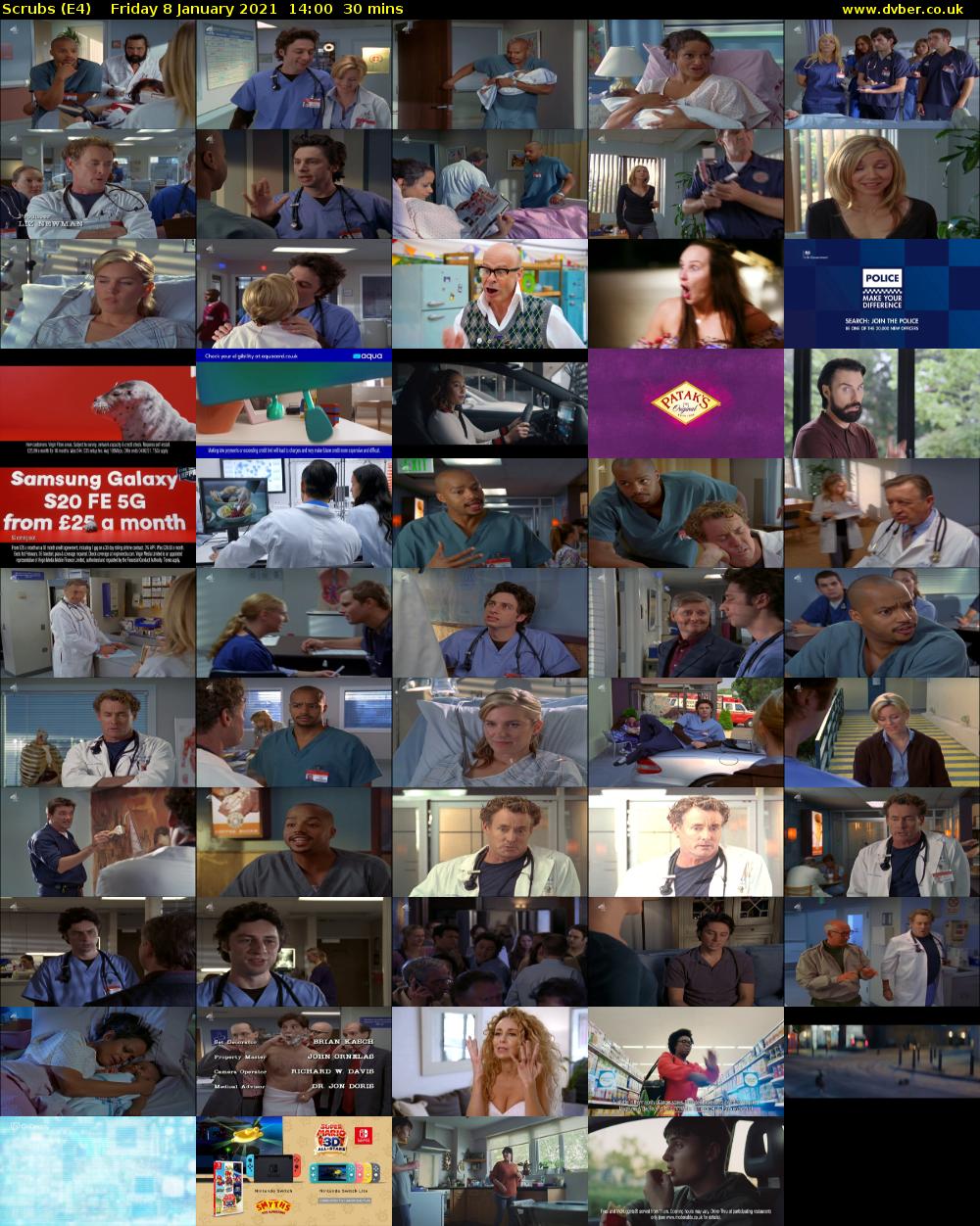Scrubs (E4) Friday 8 January 2021 14:00 - 14:30