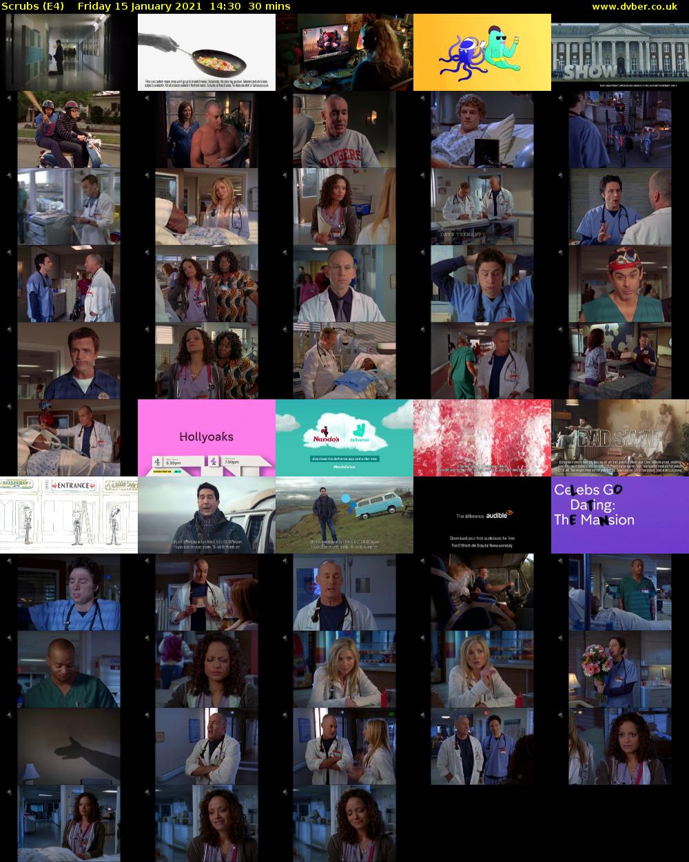 Scrubs (E4) Friday 15 January 2021 14:30 - 15:00