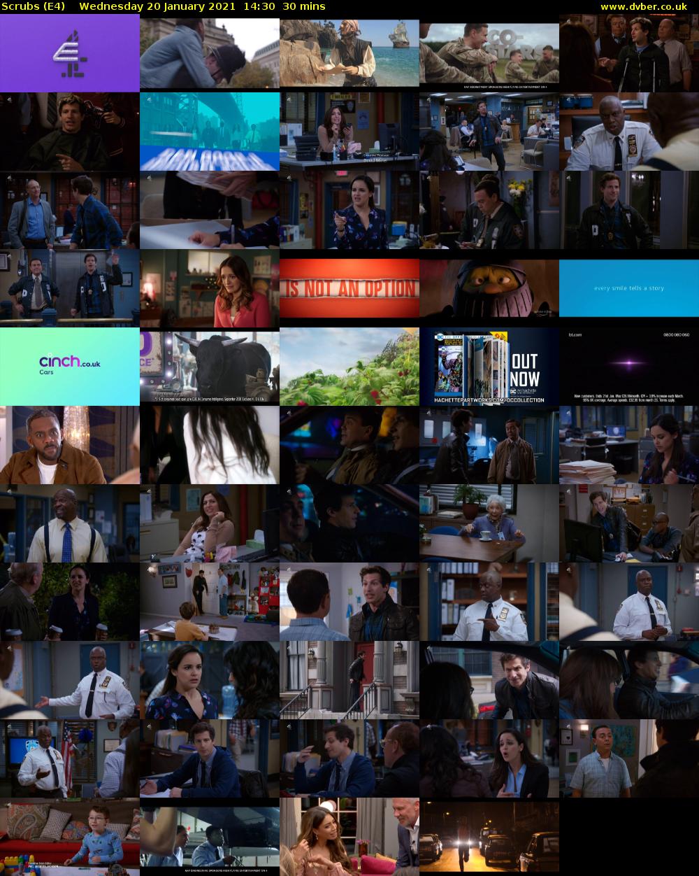 Scrubs (E4) Wednesday 20 January 2021 14:30 - 15:00