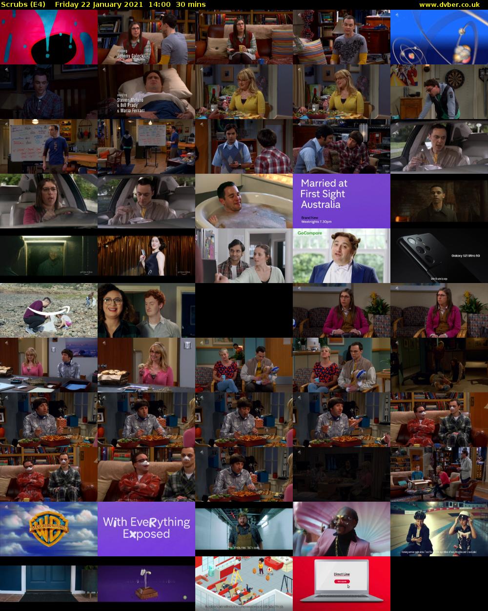 Scrubs (E4) Friday 22 January 2021 14:00 - 14:30