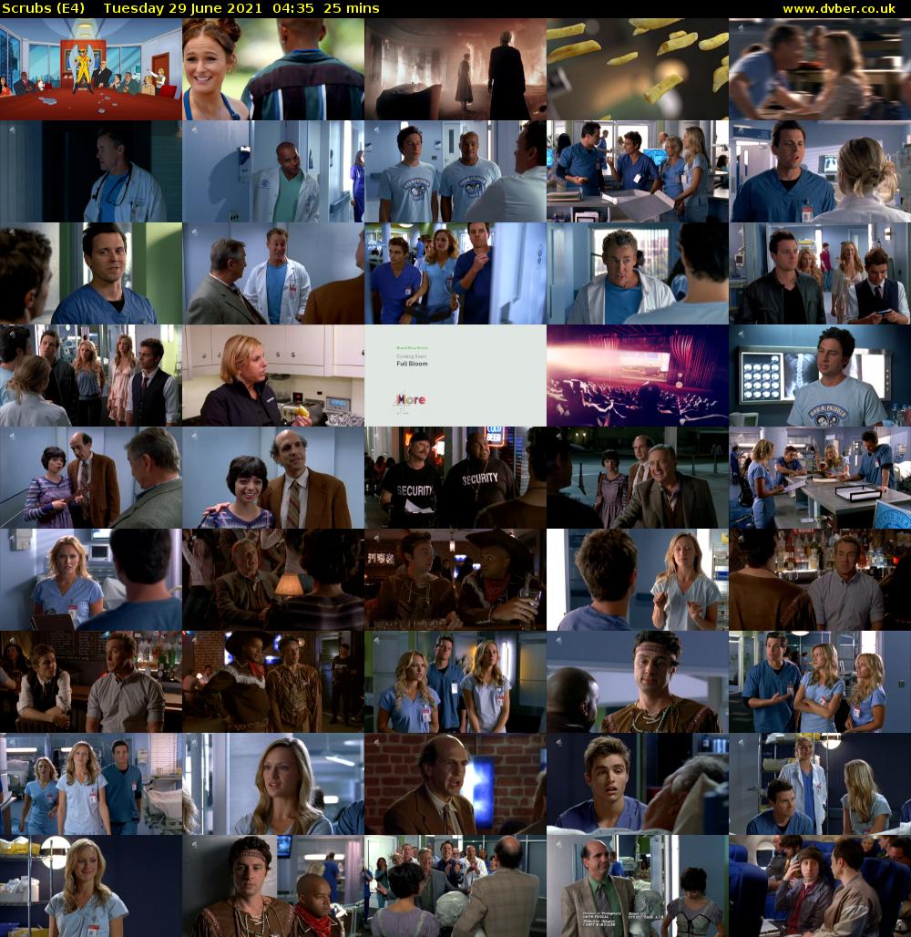Scrubs (E4) Tuesday 29 June 2021 04:35 - 05:00