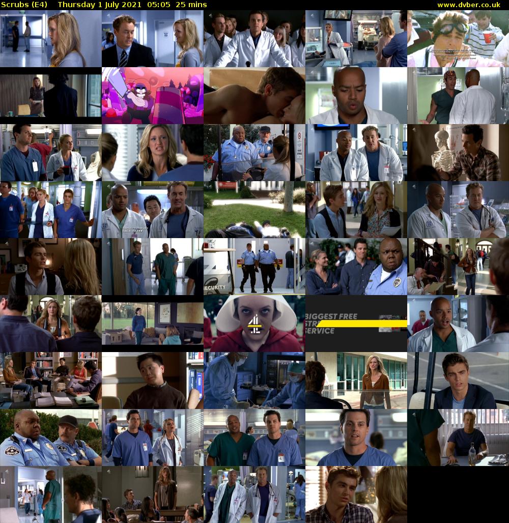 Scrubs (E4) Thursday 1 July 2021 05:05 - 05:30