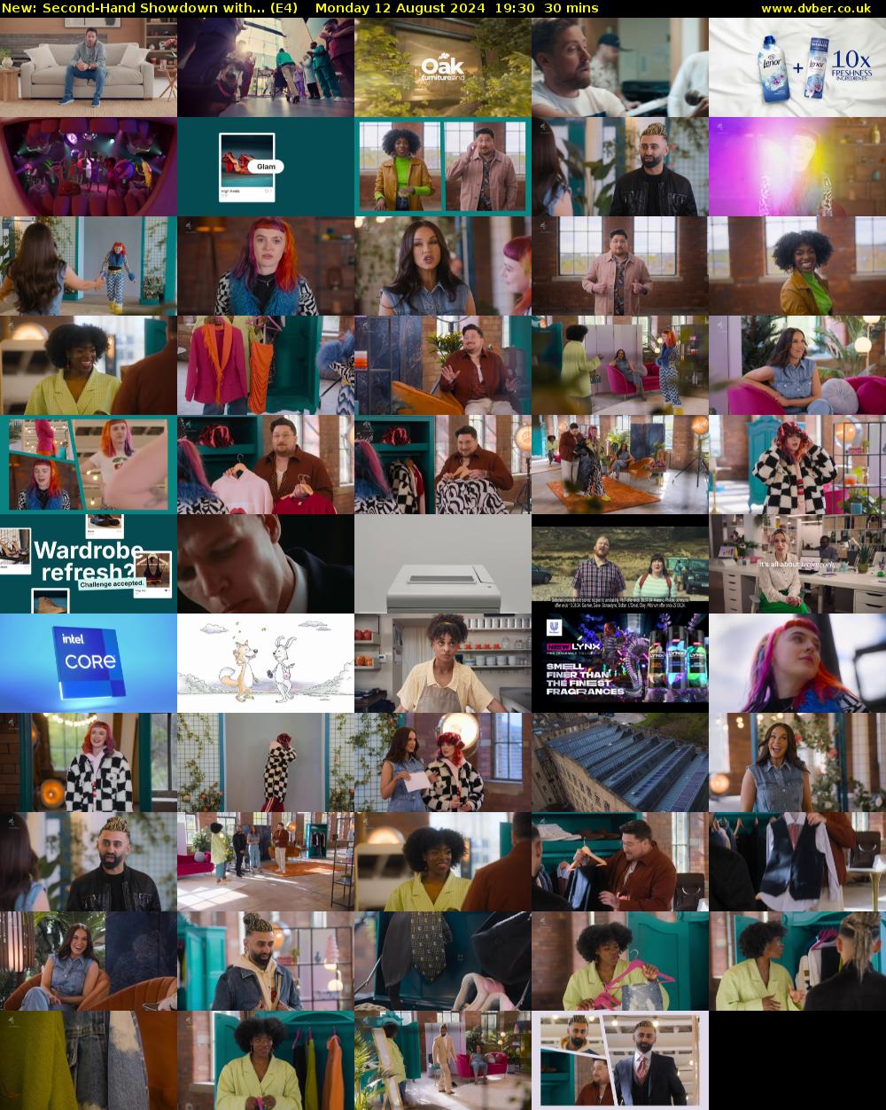 Second-Hand Showdown with... (E4) Monday 12 August 2024 19:30 - 20:00
