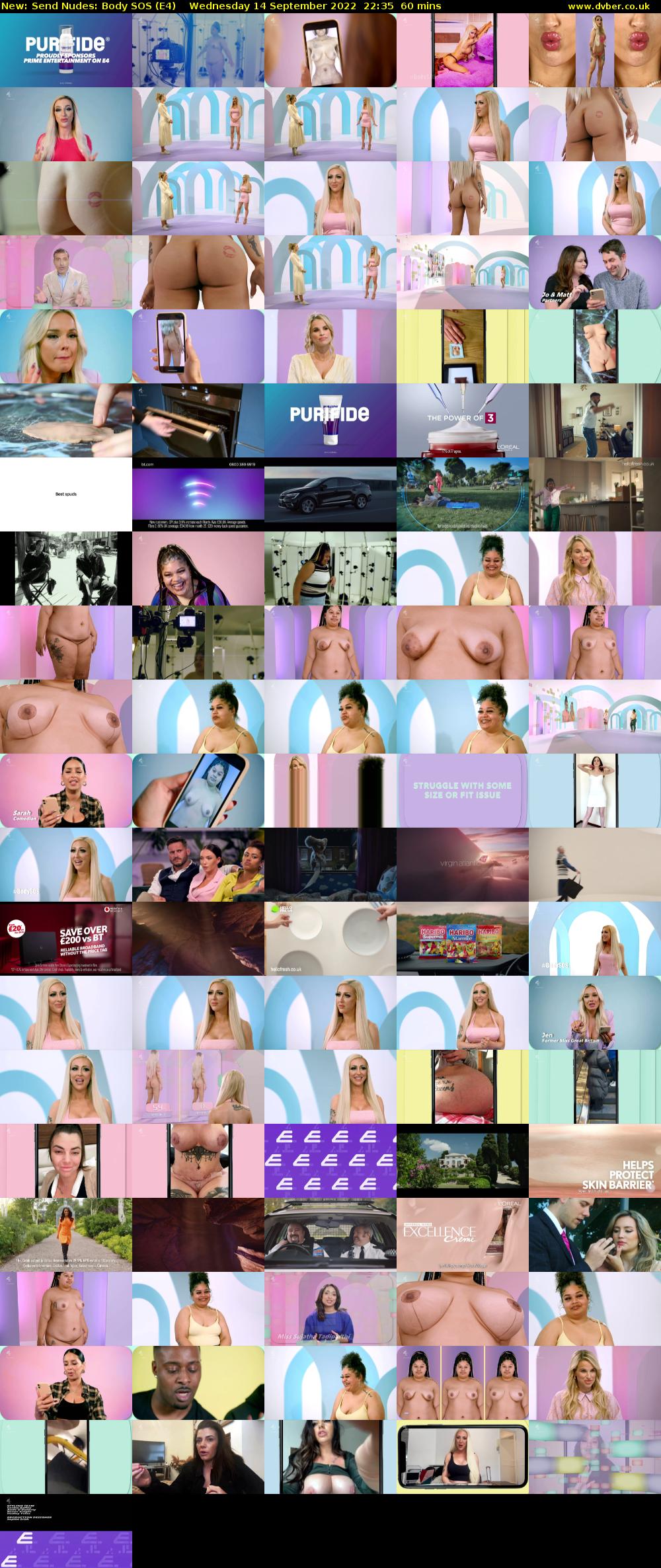 Send Nudes: Body SOS (E4) Wednesday 14 September 2022 22:35 - 23:35