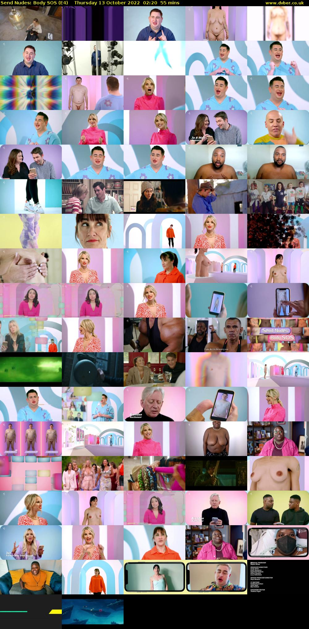 Send Nudes: Body SOS (E4) Thursday 13 October 2022 02:20 - 03:15