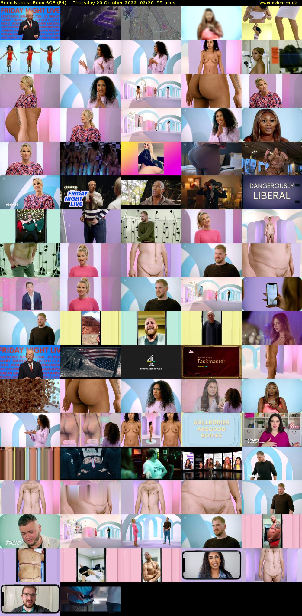 Send Nudes: Body SOS (E4) Thursday 20 October 2022 02:20 - 03:15