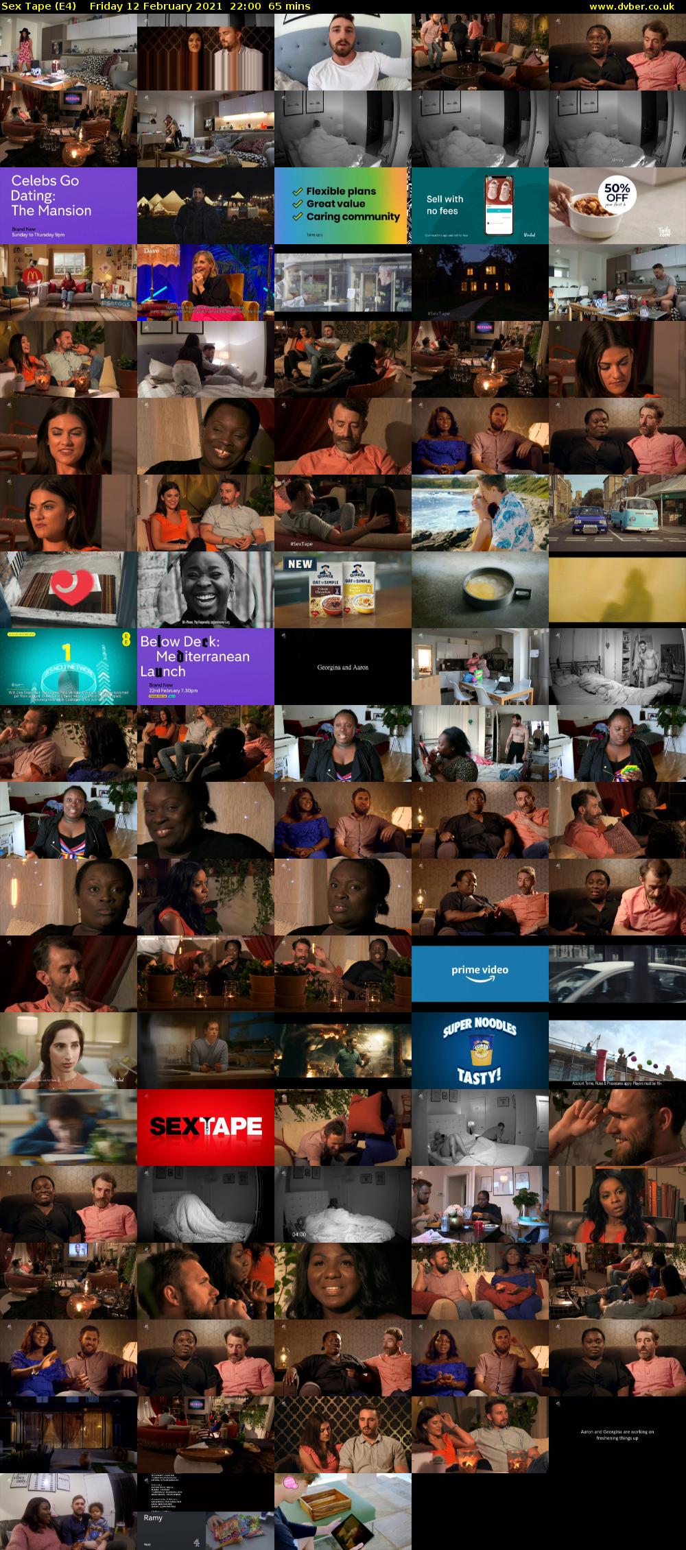 Sex Tape (E4) Friday 12 February 2021 22:00 - 23:05