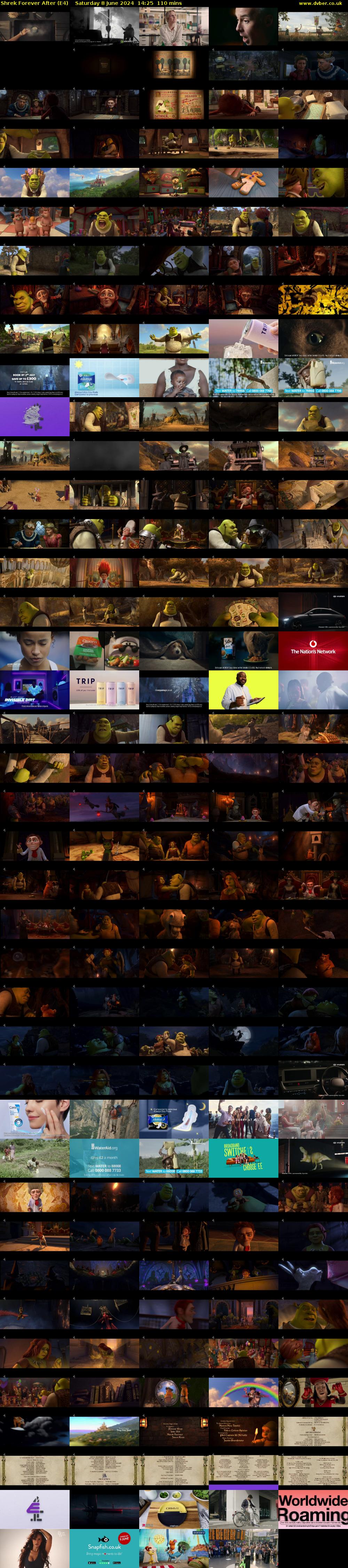 Shrek Forever After (E4) Saturday 8 June 2024 14:25 - 16:15