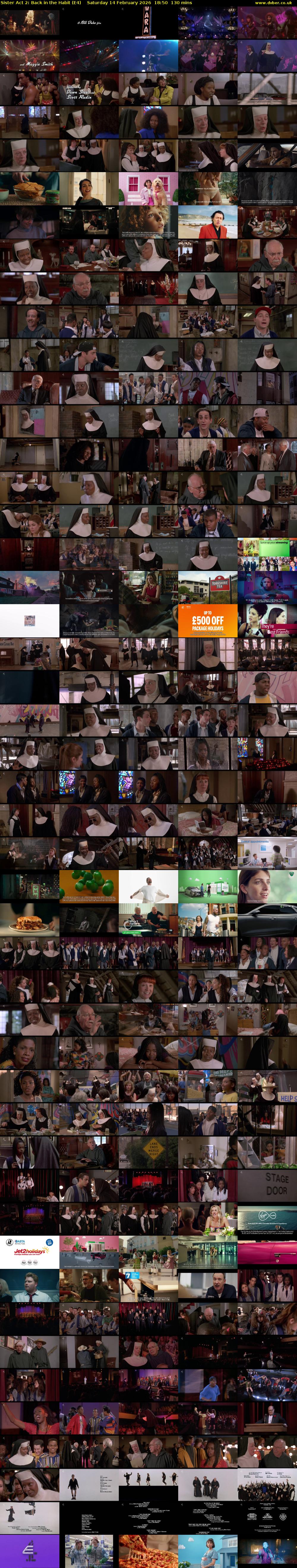 Sister Act 2: Back in the Habit (E4) Saturday 14 February 2026 18:50 - 21:00