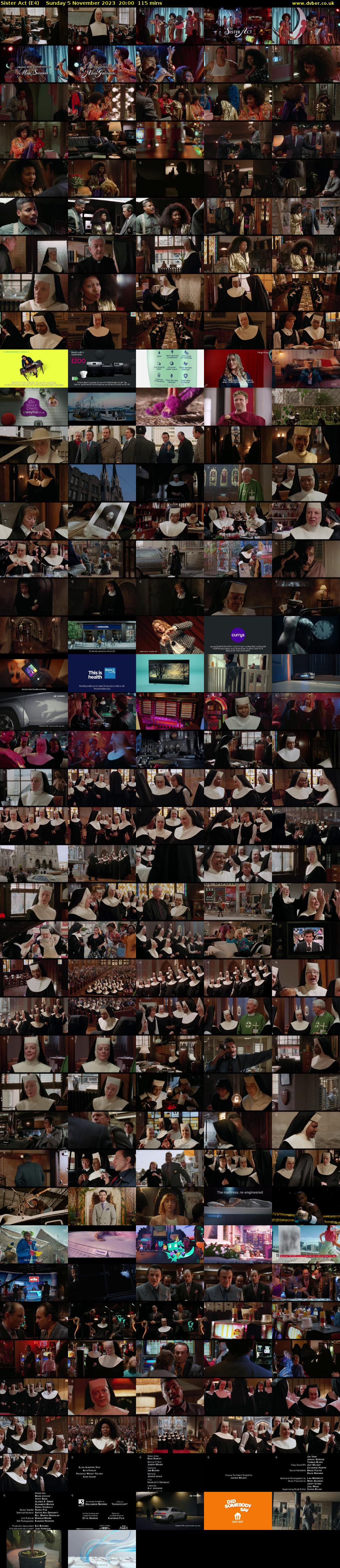 Sister Act (E4) Sunday 5 November 2023 20:00 - 21:55