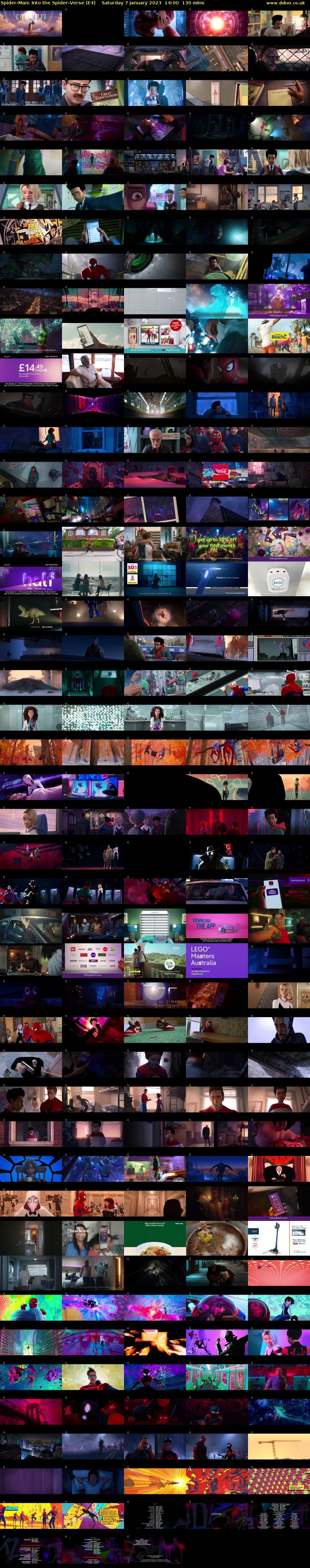 Spider-Man: Into the Spider-Verse (E4) Saturday 7 January 2023 14:00 - 16:10