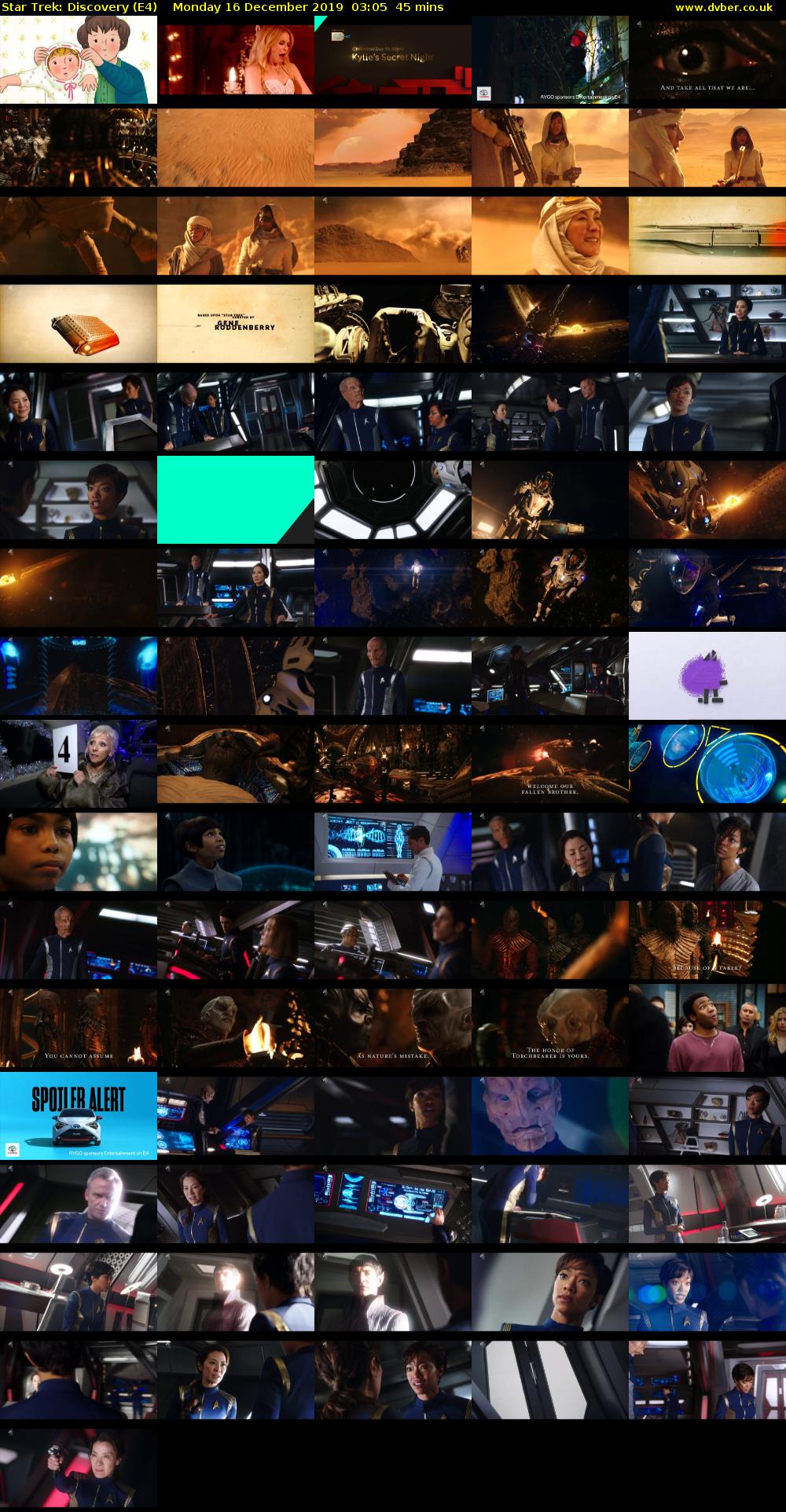 Star Trek: Discovery (E4) Monday 16 December 2019 03:05 - 03:50