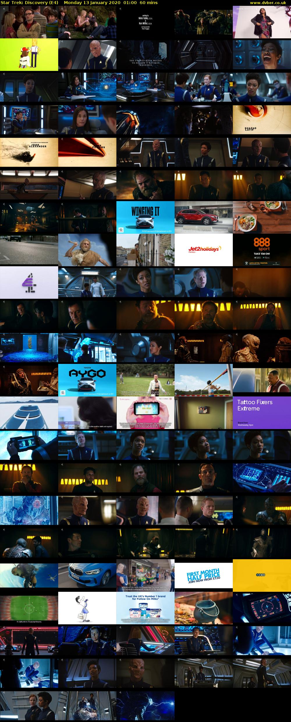 Star Trek: Discovery (E4) Monday 13 January 2020 01:00 - 02:00