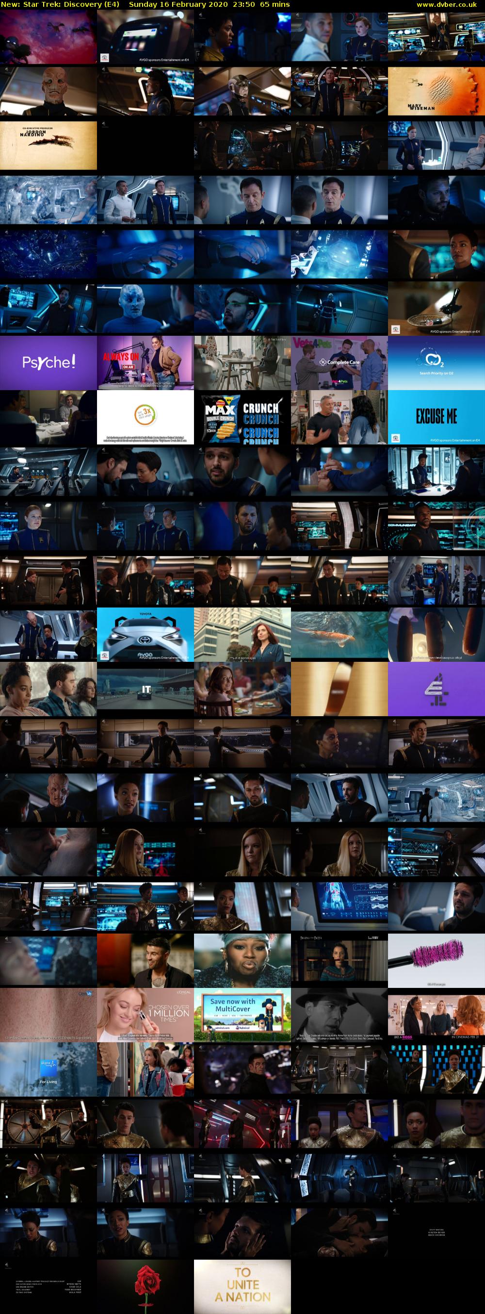 Star Trek: Discovery (E4) Sunday 16 February 2020 23:50 - 00:55