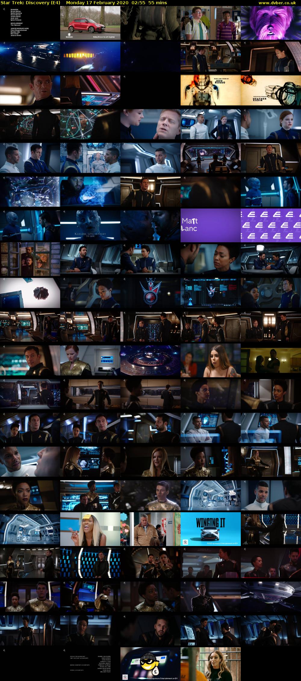 Star Trek: Discovery (E4) Monday 17 February 2020 02:55 - 03:50