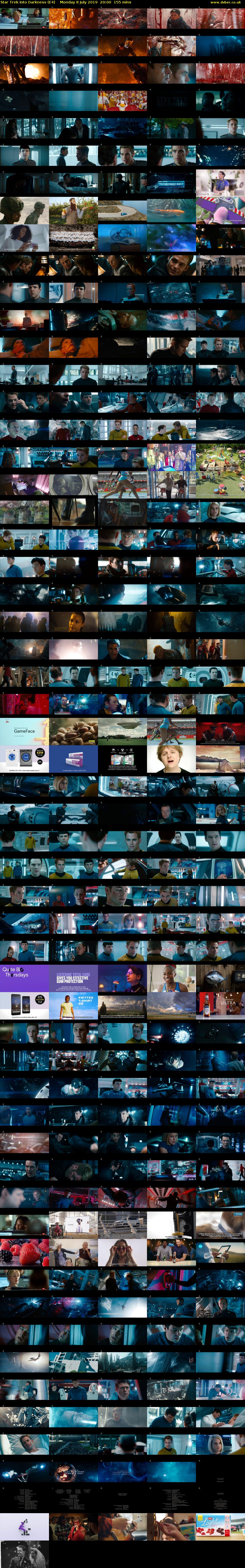Star Trek Into Darkness (E4) Monday 8 July 2019 20:00 - 22:35
