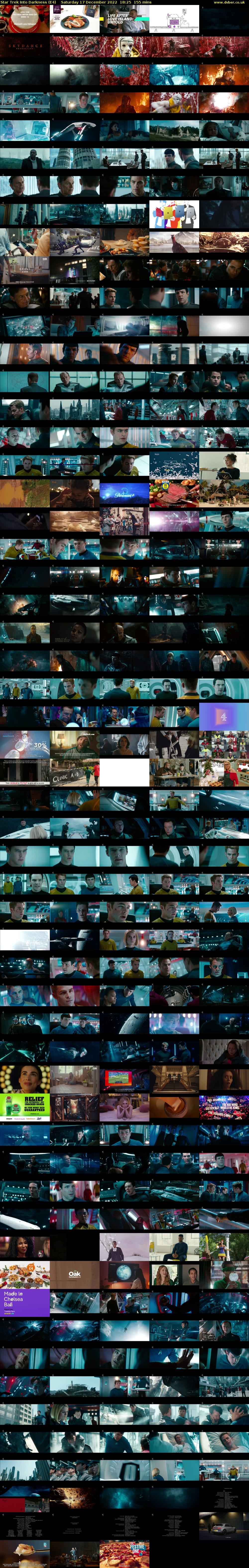 Star Trek Into Darkness (E4) Saturday 17 December 2022 18:25 - 21:00