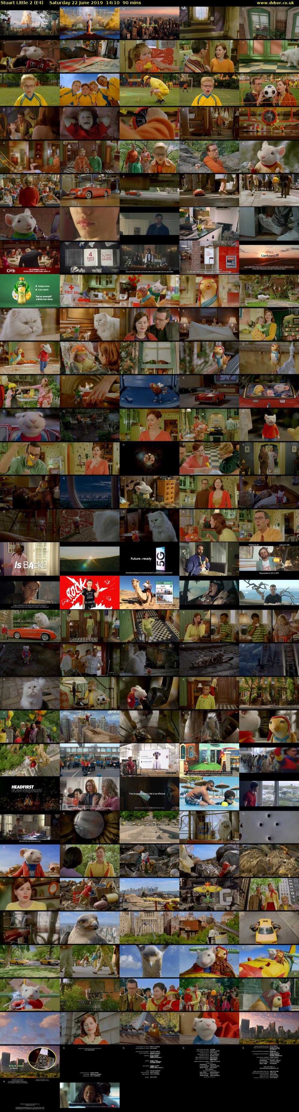 Stuart Little 2 (E4) Saturday 22 June 2019 14:10 - 15:40