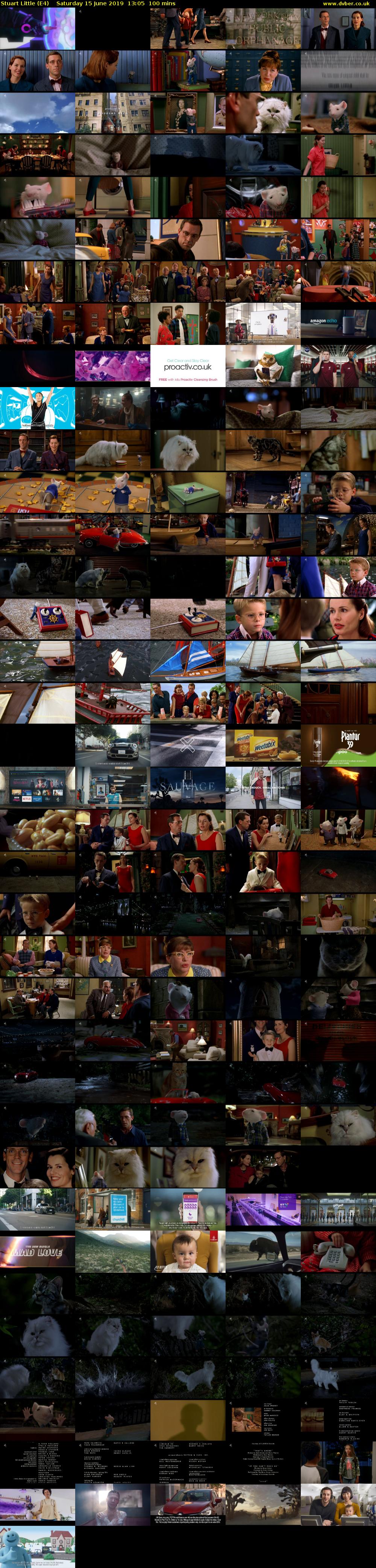 Stuart Little (E4) Saturday 15 June 2019 13:05 - 14:45