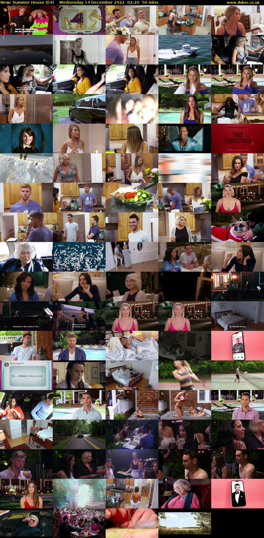 Summer House (E4) Wednesday 14 December 2022 02:20 - 03:10