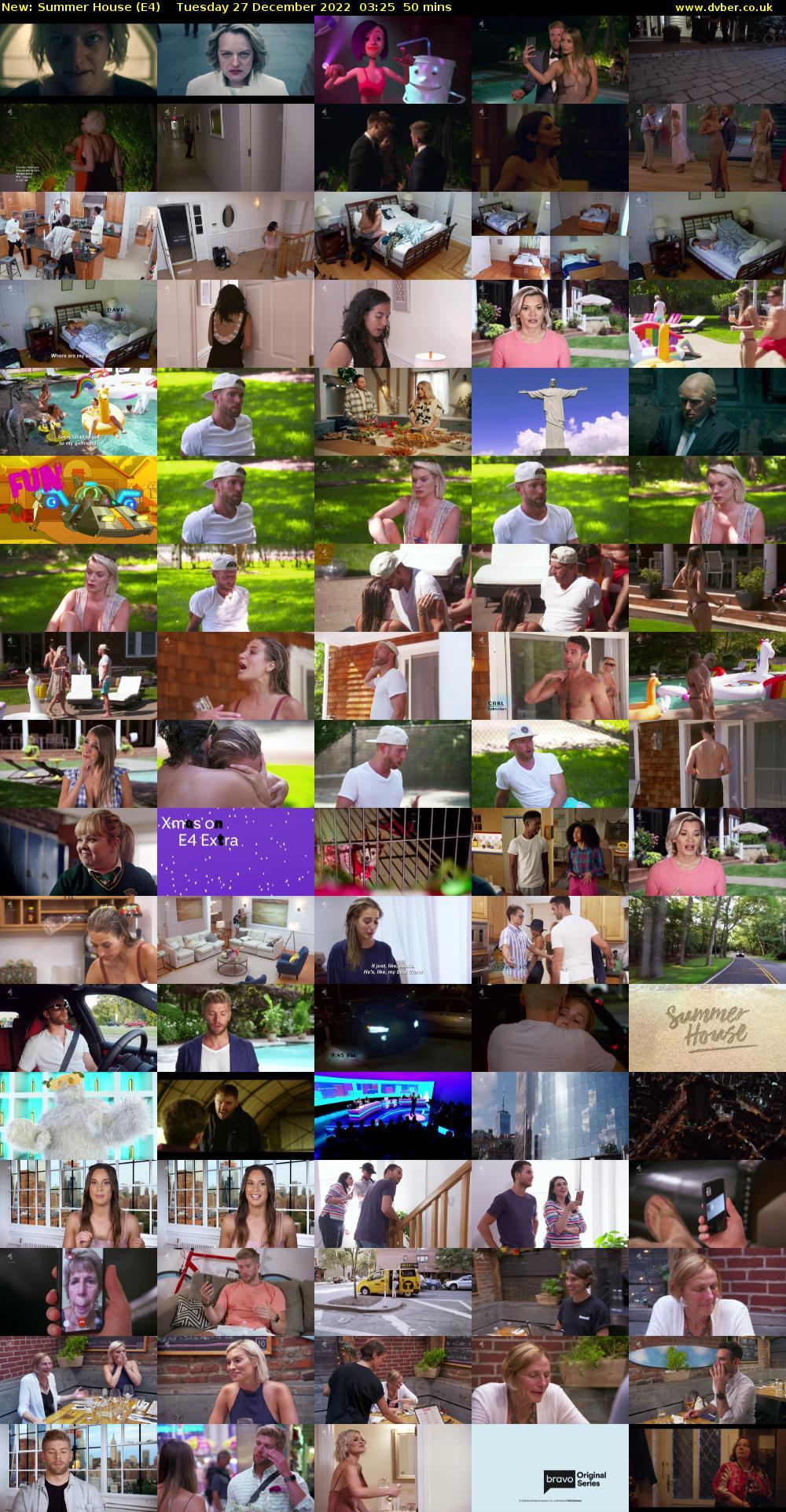 Summer House (E4) Tuesday 27 December 2022 03:25 - 04:15