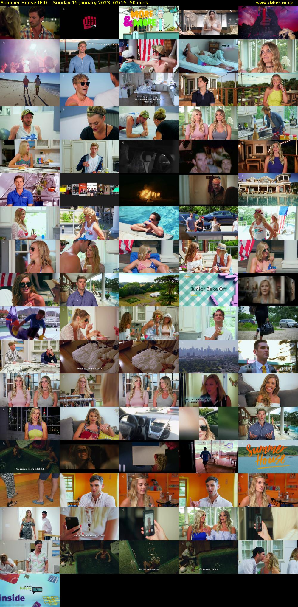 Summer House (E4) Sunday 15 January 2023 02:15 - 03:05
