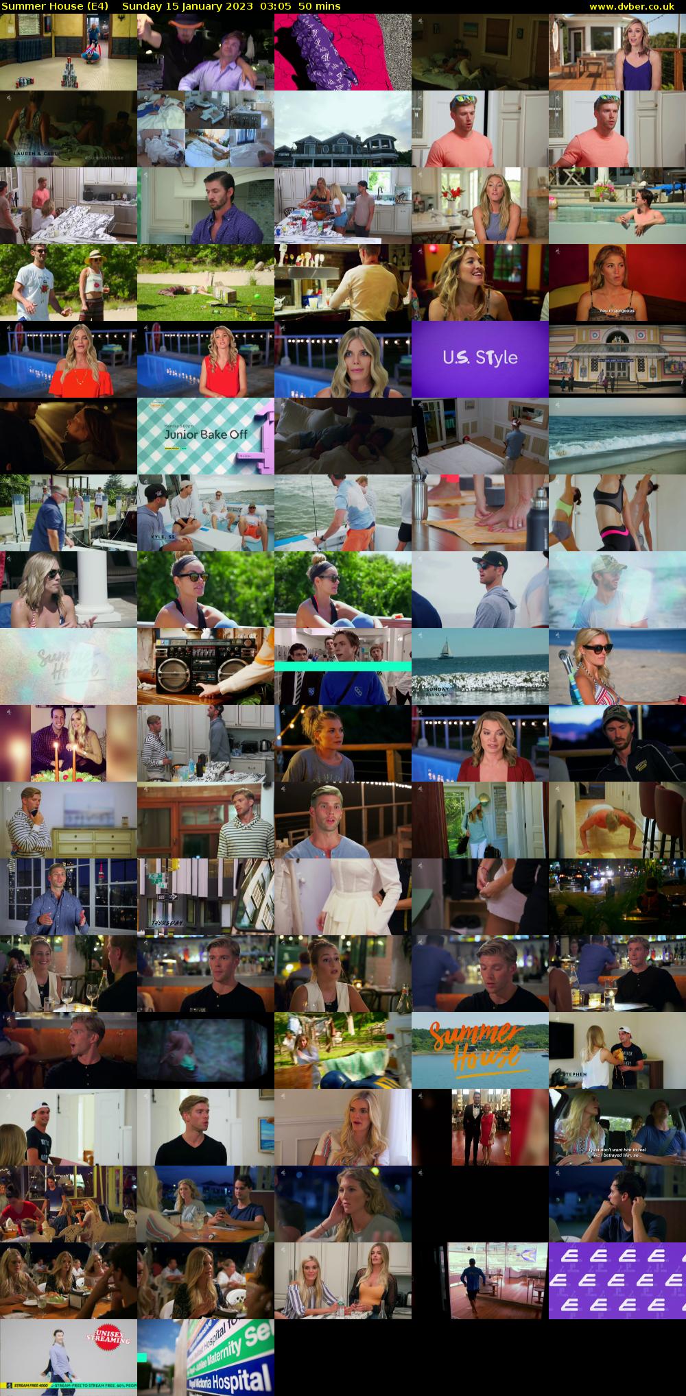 Summer House (E4) Sunday 15 January 2023 03:05 - 03:55