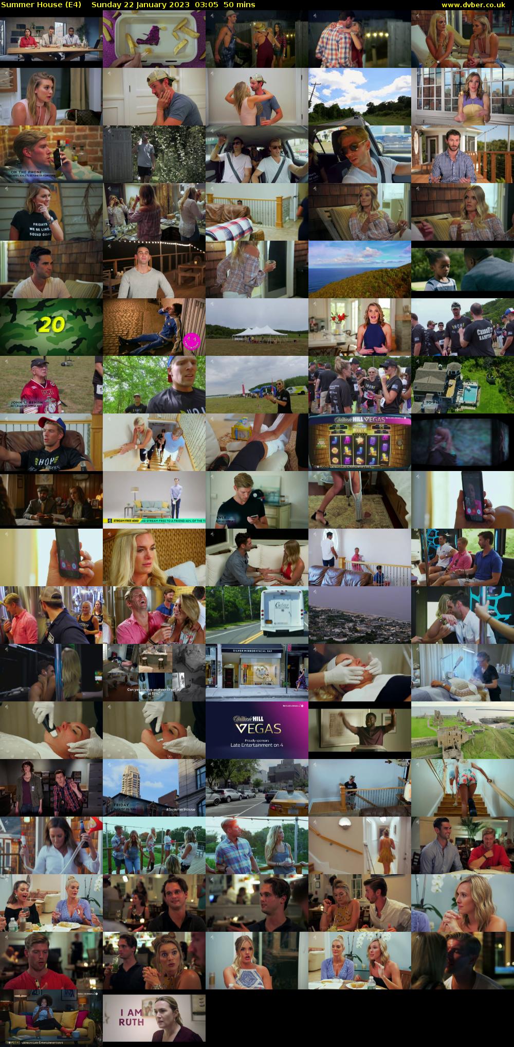 Summer House (E4) Sunday 22 January 2023 03:05 - 03:55