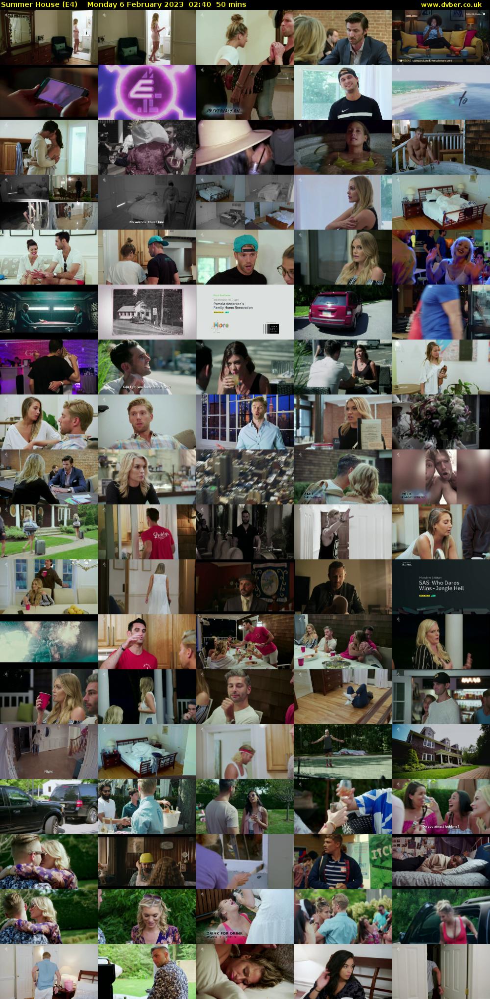 Summer House (E4) Monday 6 February 2023 02:40 - 03:30