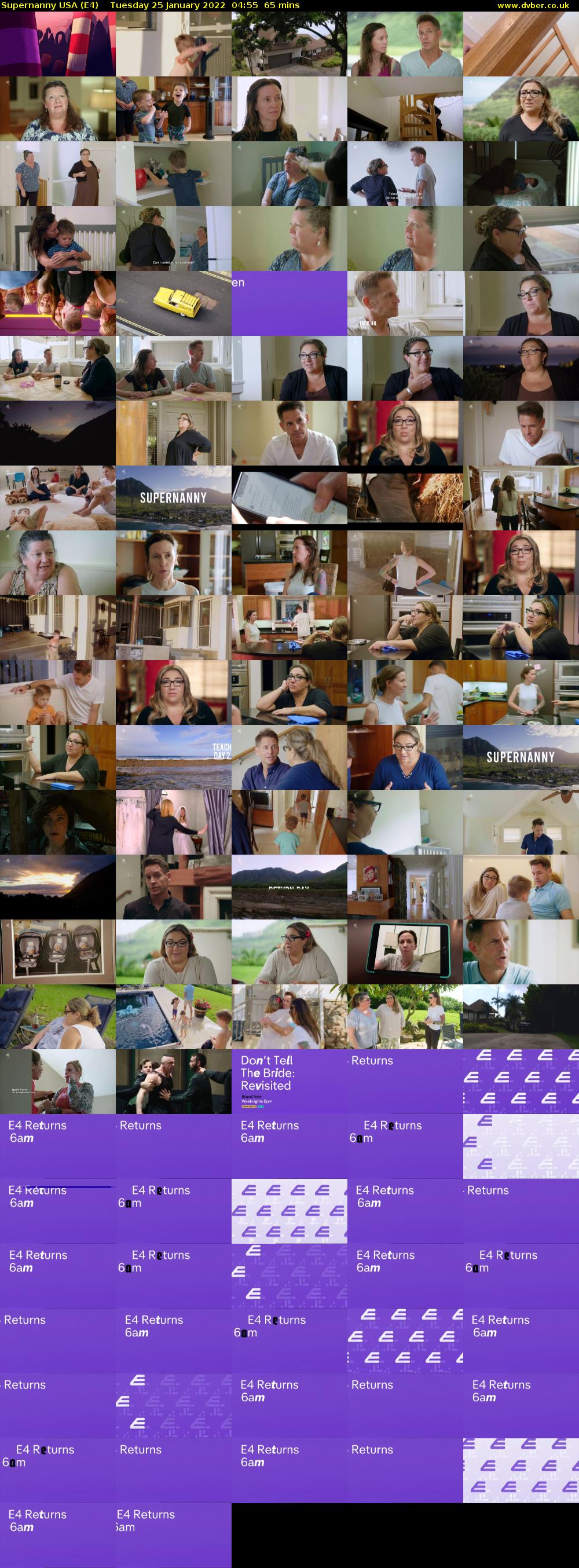 Supernanny USA (E4) Tuesday 25 January 2022 04:55 - 06:00