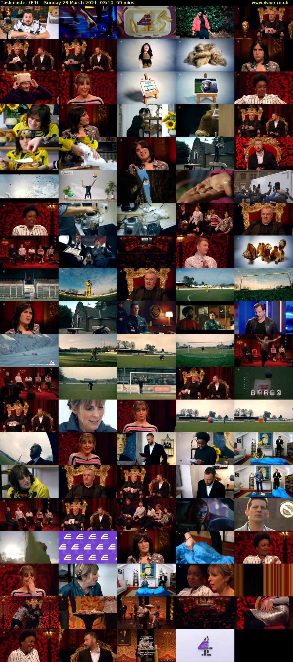 Taskmaster (E4) Sunday 28 March 2021 03:10 - 04:05
