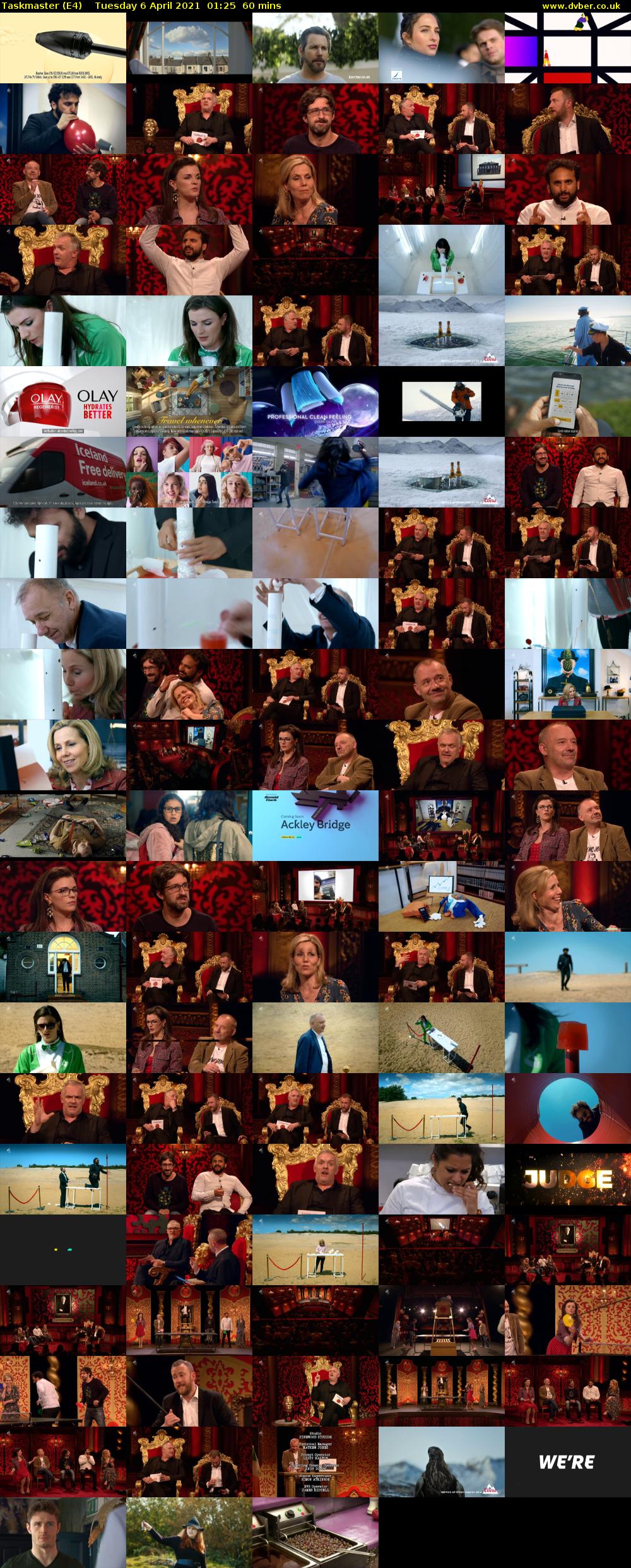 Taskmaster (E4) Tuesday 6 April 2021 01:25 - 02:25