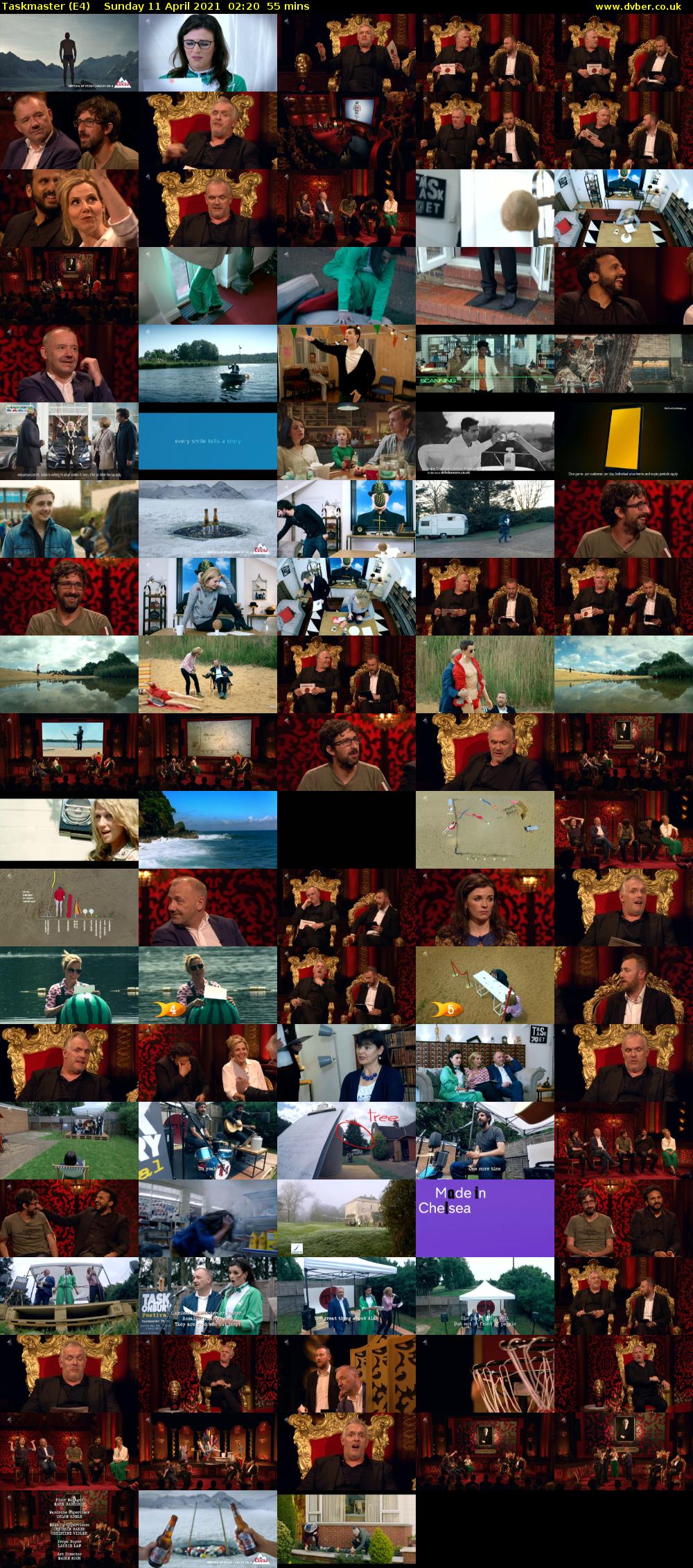 Taskmaster (E4) Sunday 11 April 2021 02:20 - 03:15