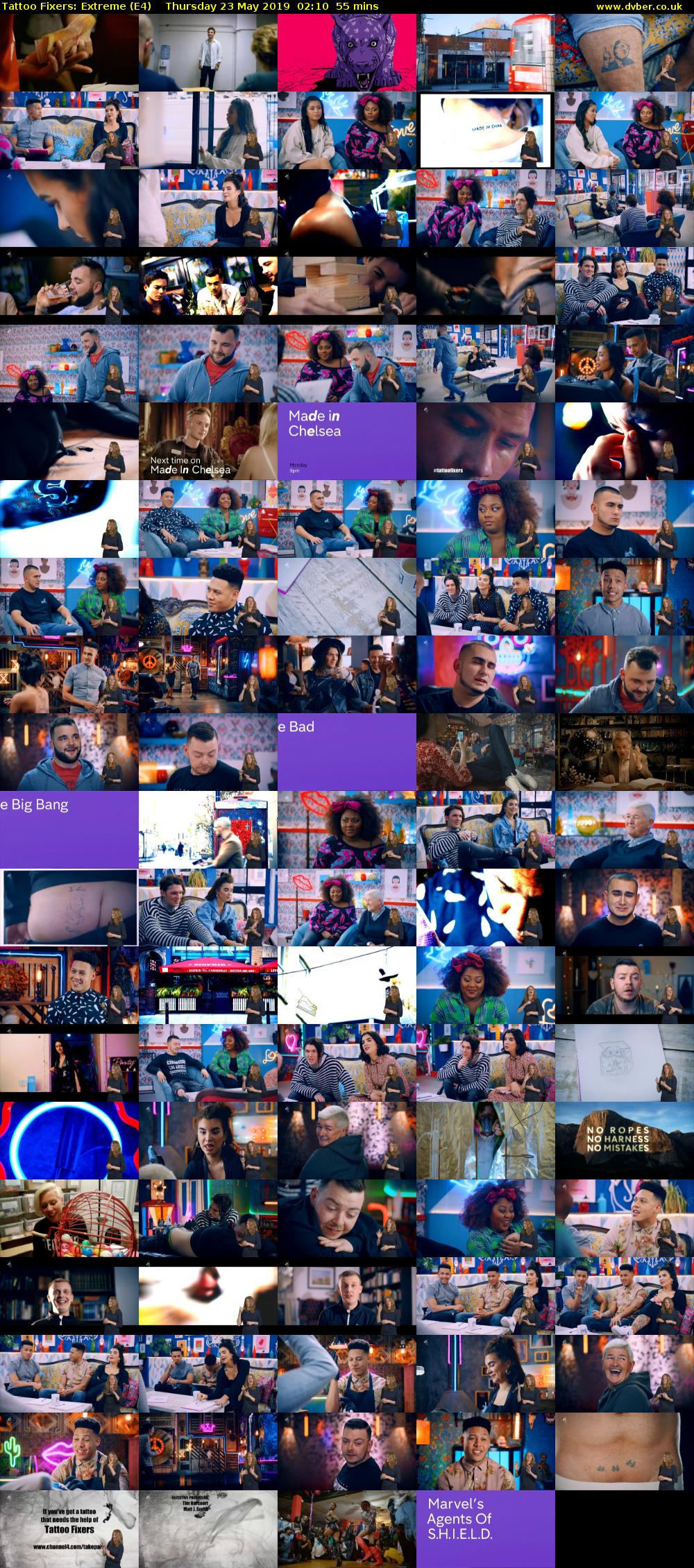 Tattoo Fixers: Extreme (E4) Thursday 23 May 2019 02:10 - 03:05
