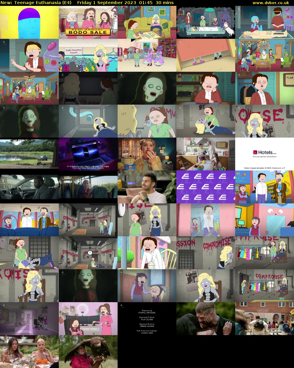 Teenage Euthanasia (E4) Friday 1 September 2023 01:45 - 02:15
