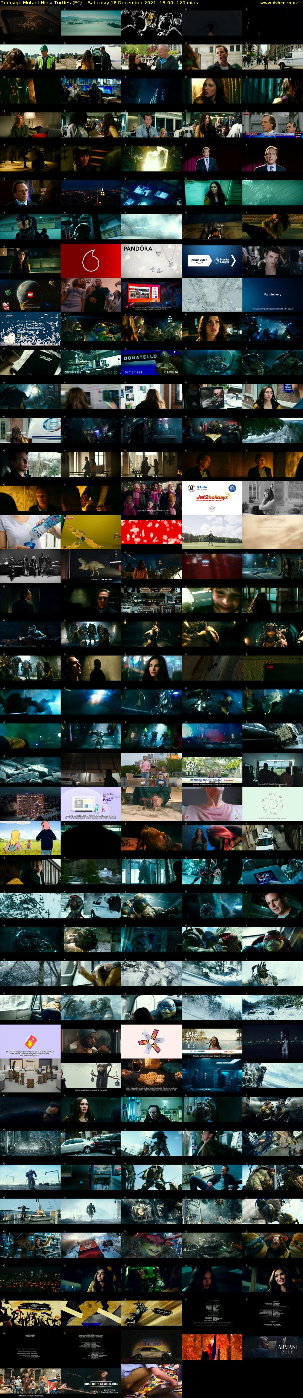 Teenage Mutant Ninja Turtles (E4) Saturday 18 December 2021 18:00 - 20:00