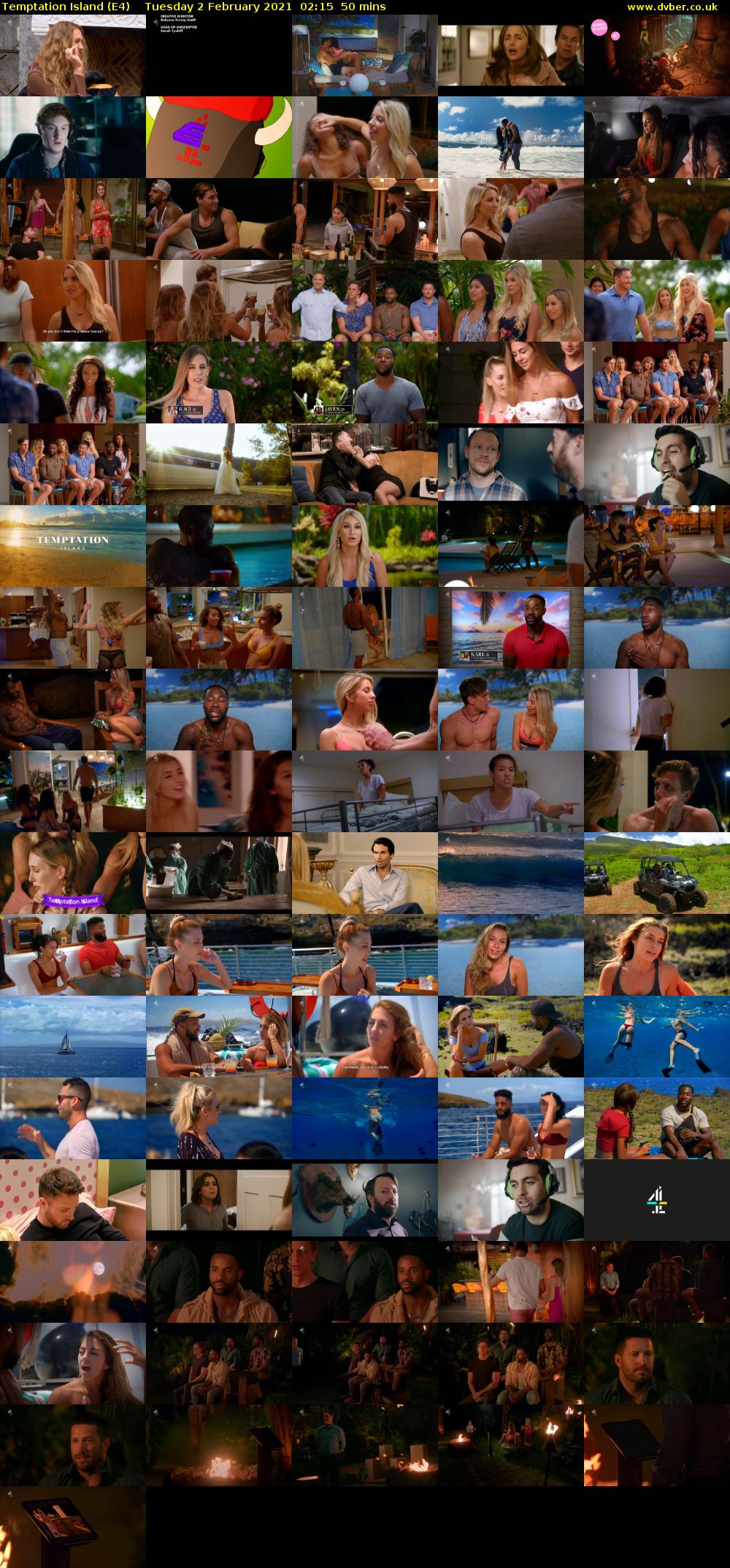 Temptation Island (E4) Tuesday 2 February 2021 02:15 - 03:05