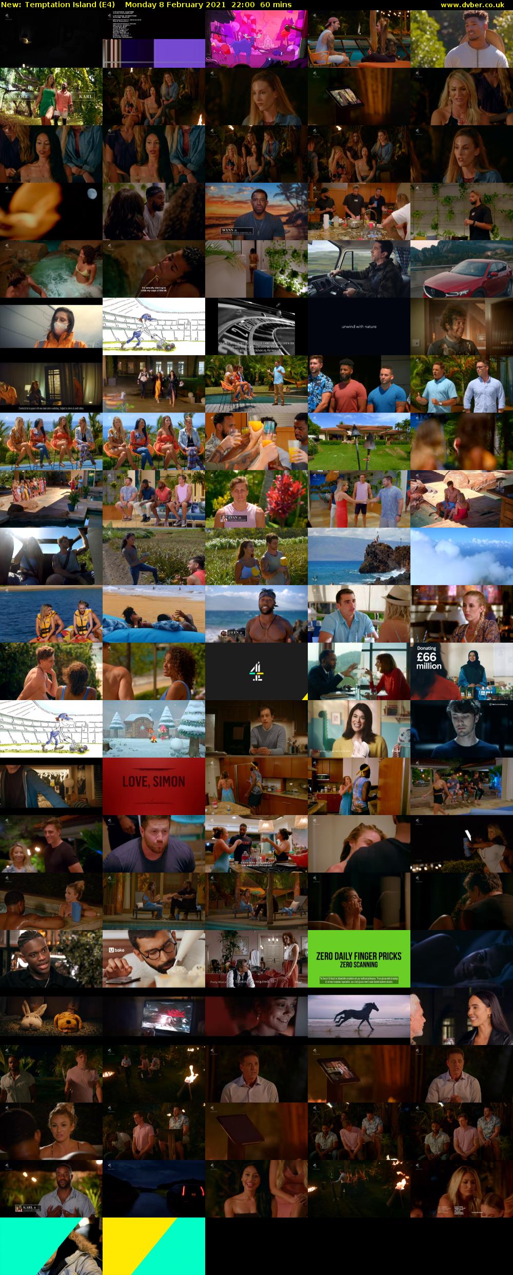 Temptation Island (E4) Monday 8 February 2021 22:00 - 23:00