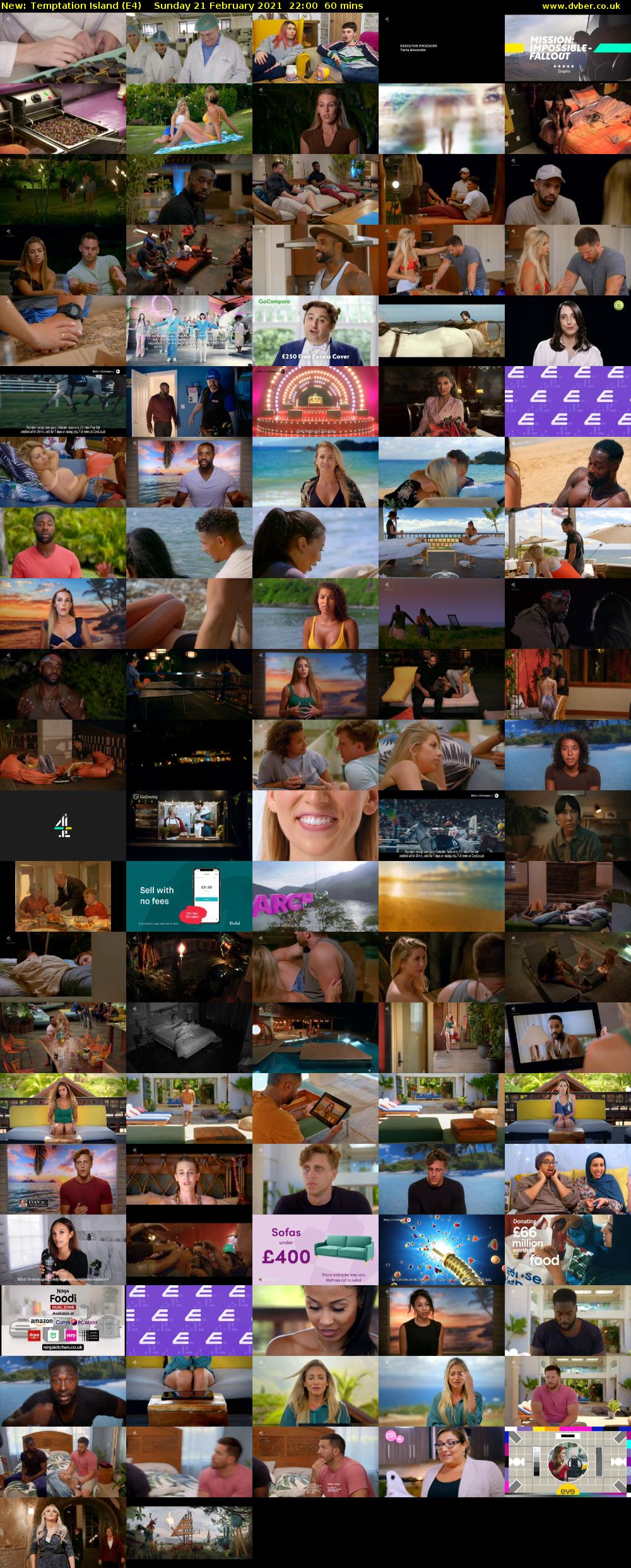 Temptation Island (E4) Sunday 21 February 2021 22:00 - 23:00