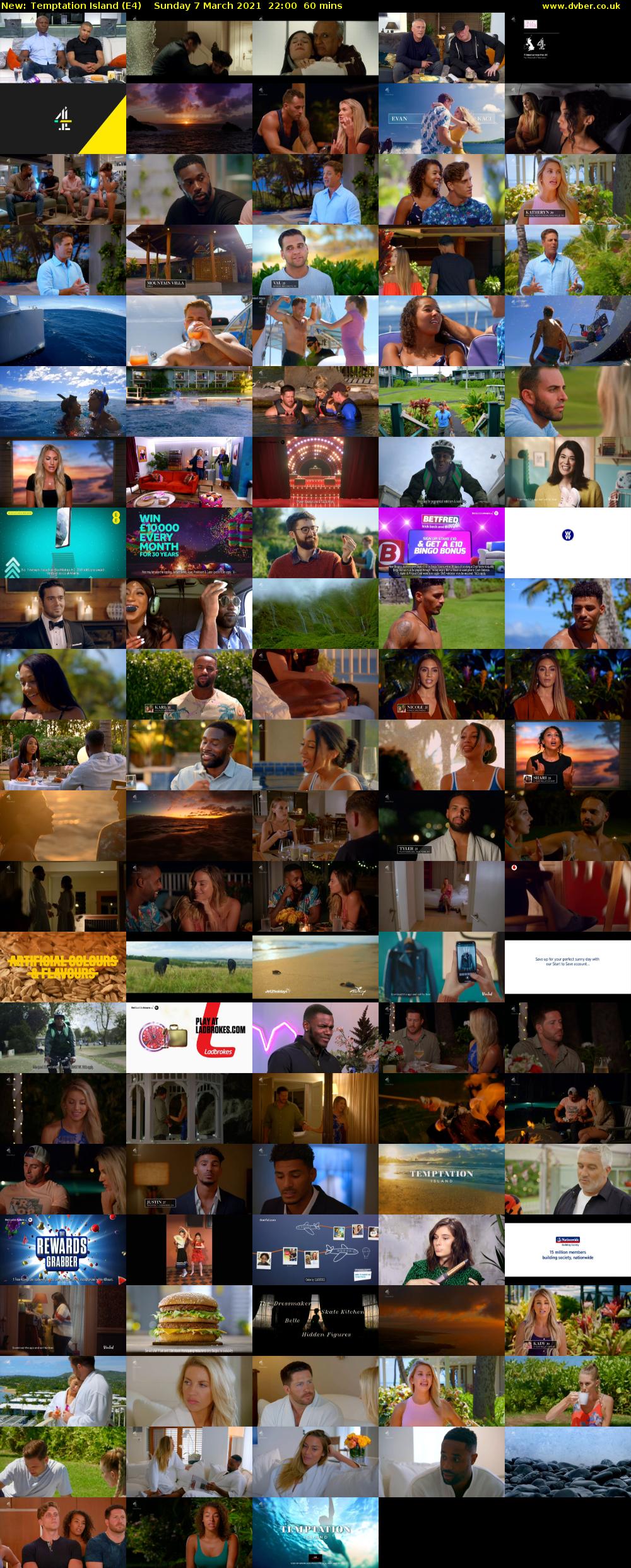 Temptation Island (E4) Sunday 7 March 2021 22:00 - 23:00