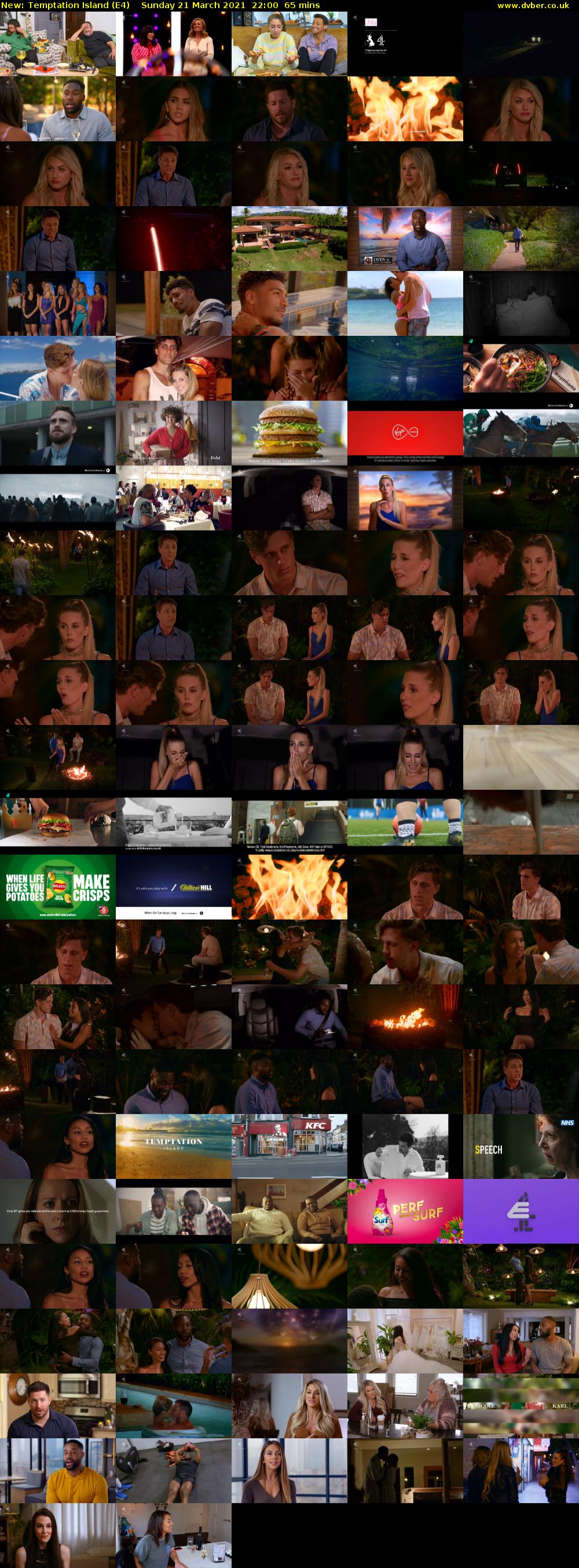 Temptation Island (E4) Sunday 21 March 2021 22:00 - 23:05