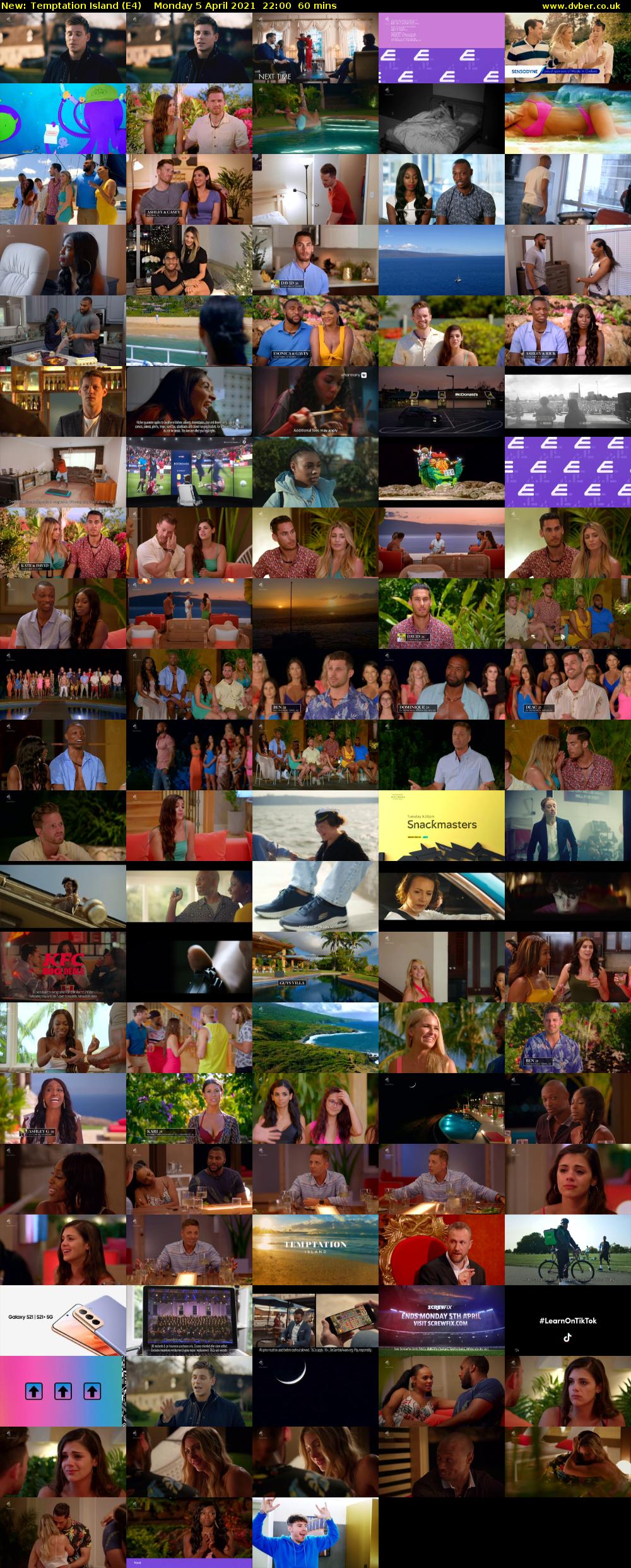 Temptation Island (E4) Monday 5 April 2021 22:00 - 23:00