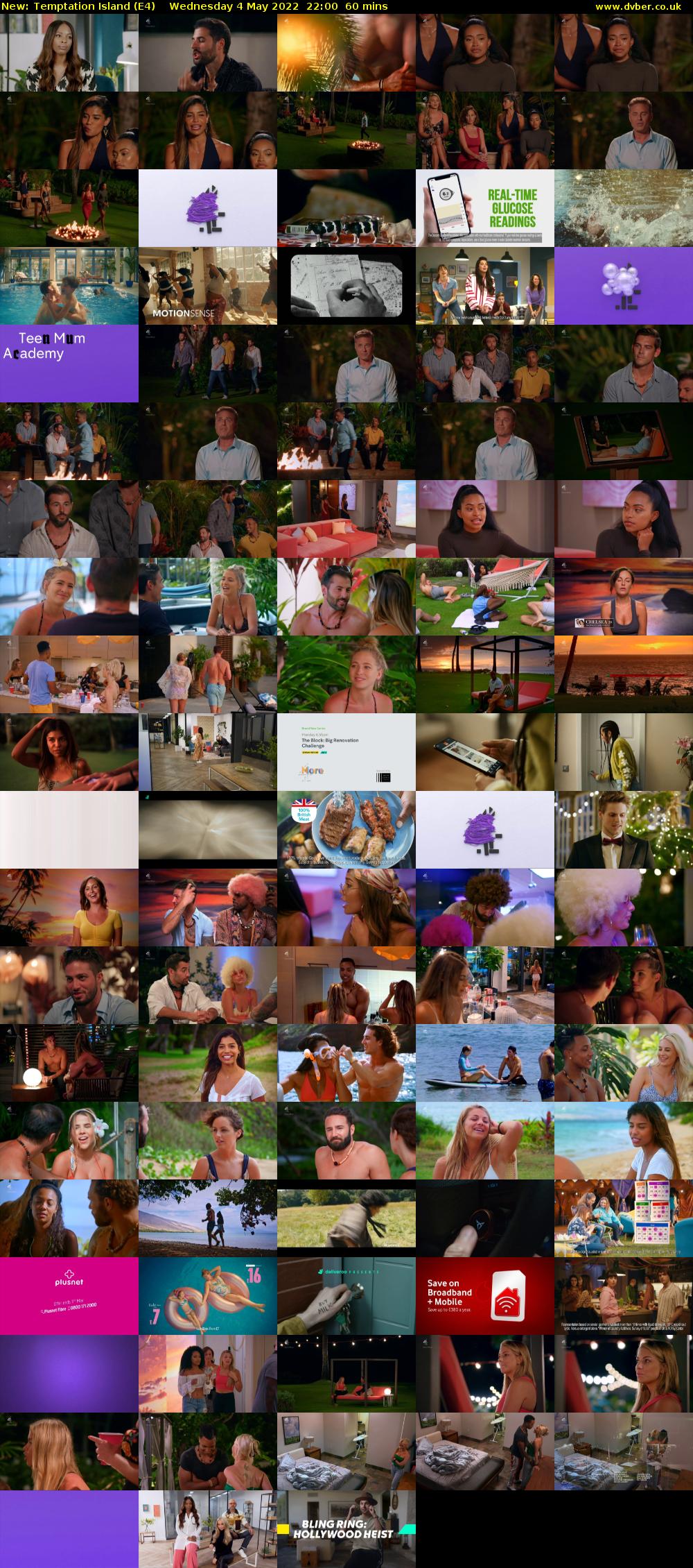 Temptation Island (E4) Wednesday 4 May 2022 22:00 - 23:00